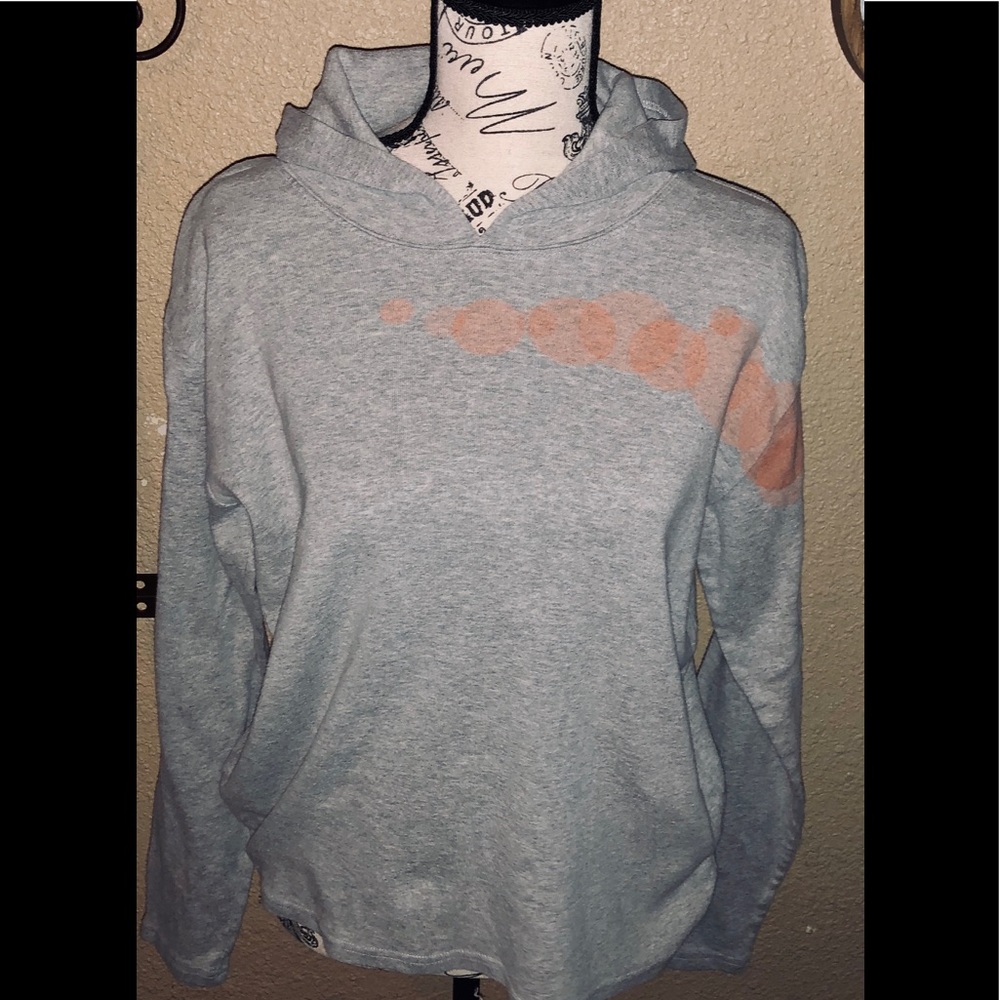 Gray Nike hoodie